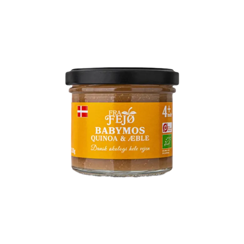 Fra Fejø Babymos Quinoa/Æble Ø (120 g)