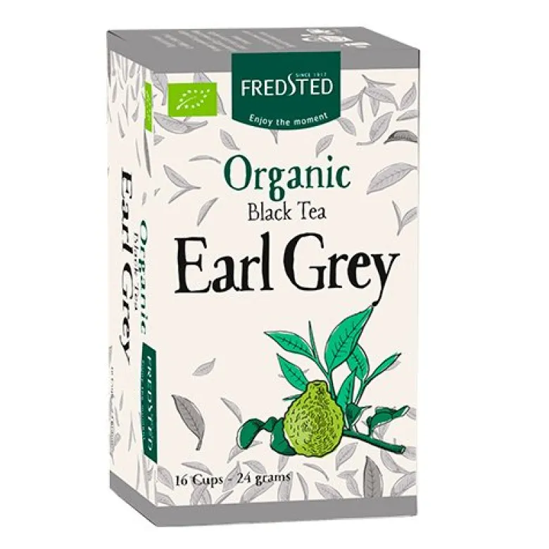 Fredsted The Øko Sort te Earl Grey (24 g)