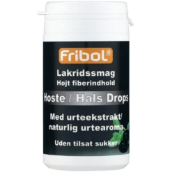Fribol Hoste/Hals Drops Lakrids (60 g)
