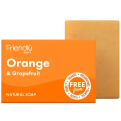 Friendly Appelsin & Grapefrugt Sæbe (95 g)