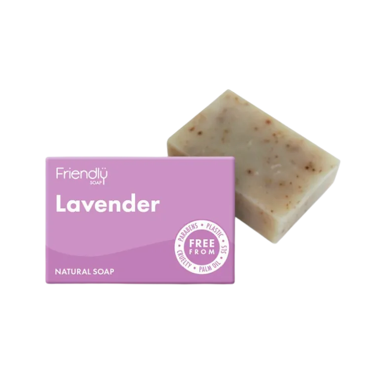 Friendly Sæbebar Lavendel (95 g)