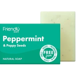 Friendly Sæbebar Pebermynte & Birkes (95 g)