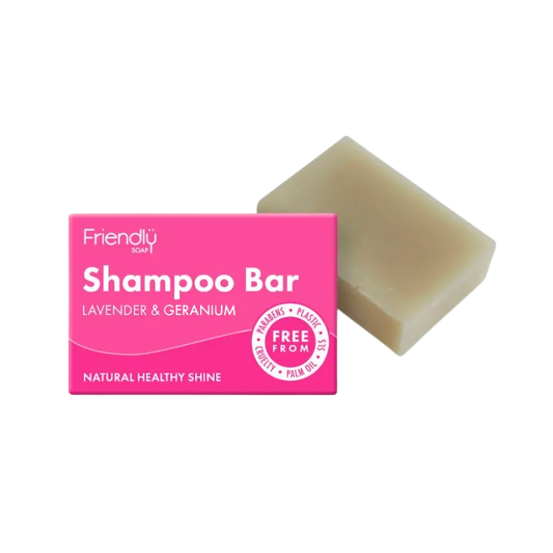 Friendly Shampoobar Lavendel & Geranium (95 g)
