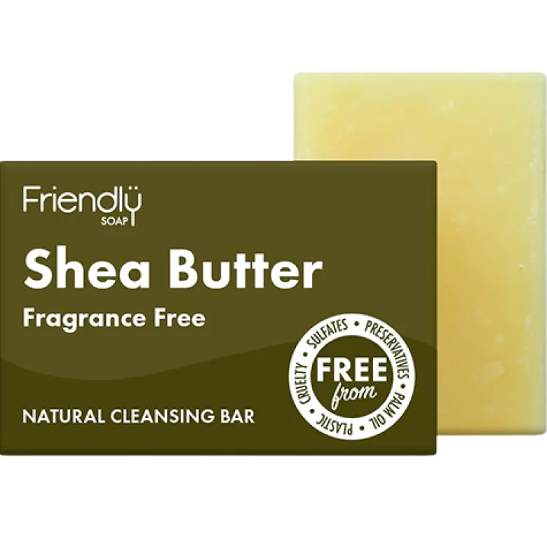 Friendly Sheasmør Ansigtssæbe (95 g)