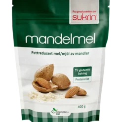Funktionel Mad Mandelmel - Fedtreduceret (400 gr)