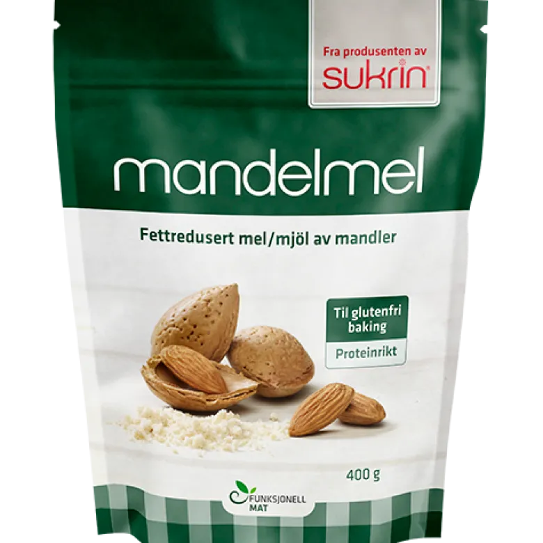Funktionel Mad Mandelmel - Fedtreduceret (400 gr)