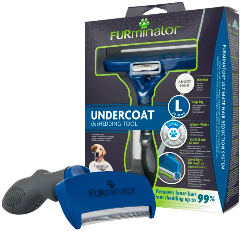 FURminator Deshedding Børste Til Store Hunde Kort Pels (1 stk)