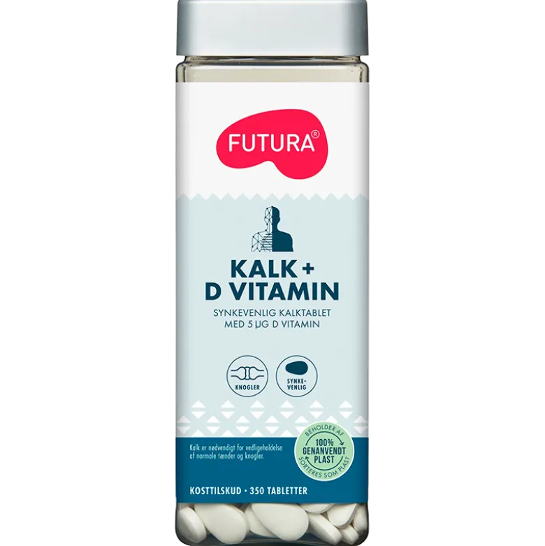 Futura Kalk + D-Vitamin (350 tabl)