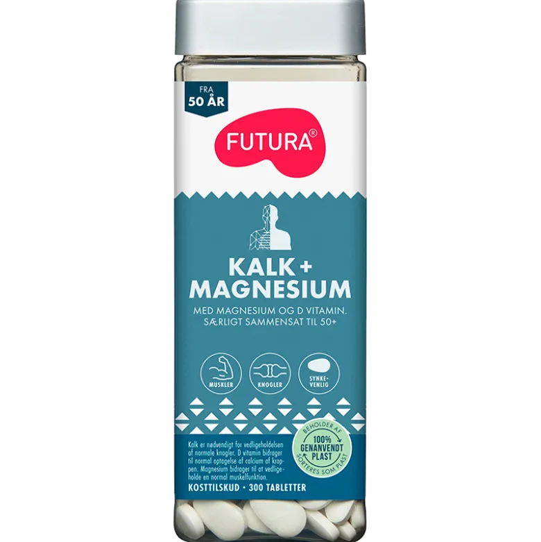 Futura Kalk + Magnesium (50+) (300 tabl)