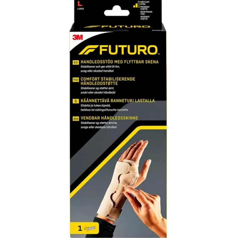 Futuro Håndledsbandage M. Vendbar Skinne Str. L (1 stk)