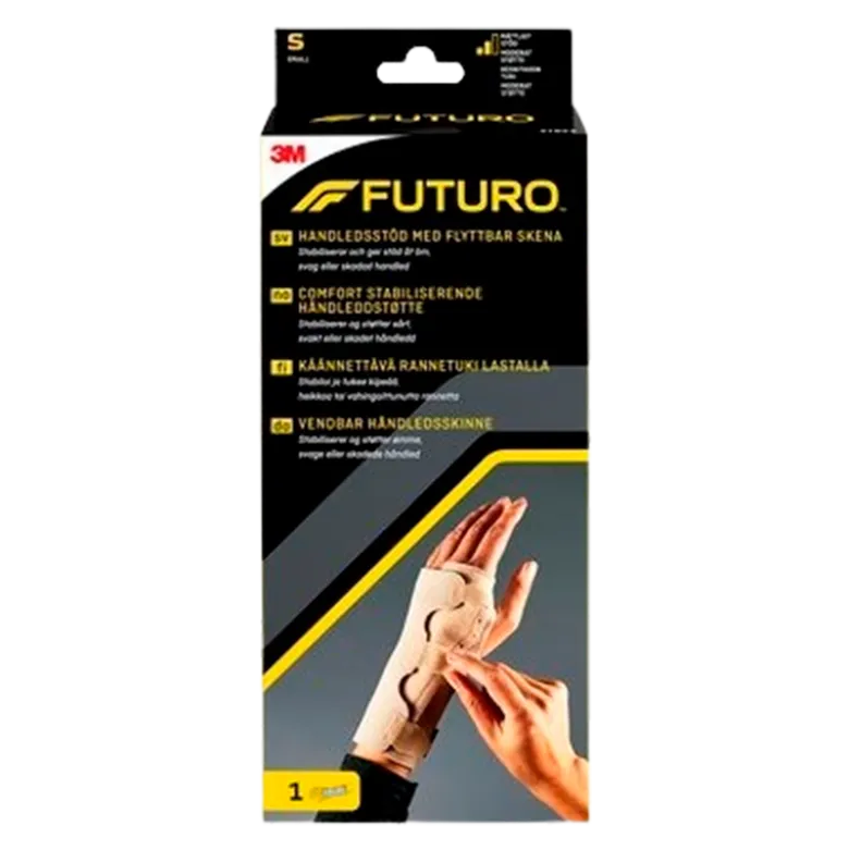 Futuro Håndledsbandage M. Vendbar Skinne Str. Small (1 stk)