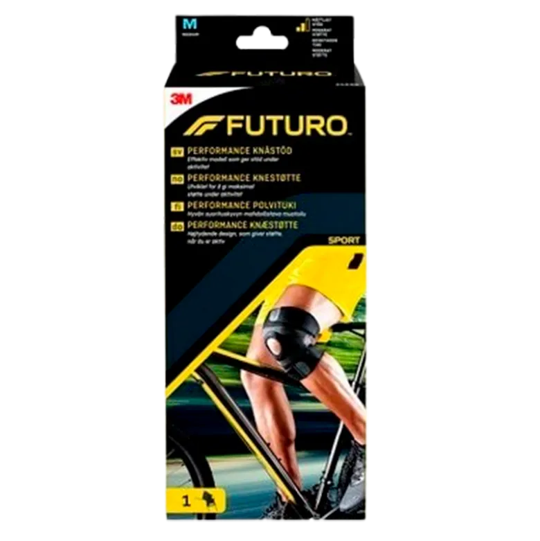 Futuro Sport Knæstøtte M. Fugtkontrol Str. Medium (1 stk)