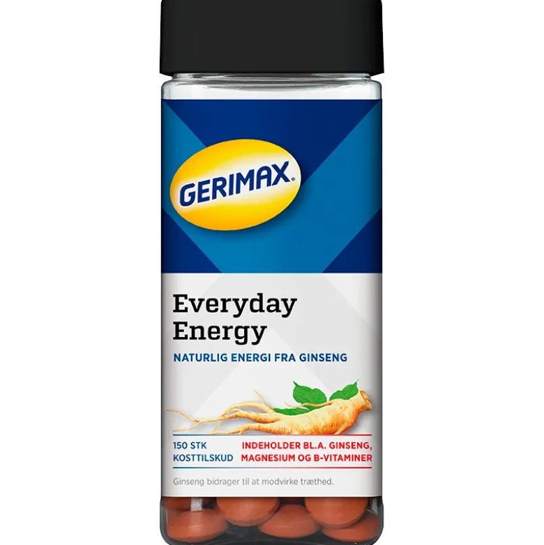 Gerimax Daglig Energi (150 tab.)