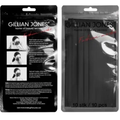 Gillian Jones Fashion Mundbind Sort (10 stk)