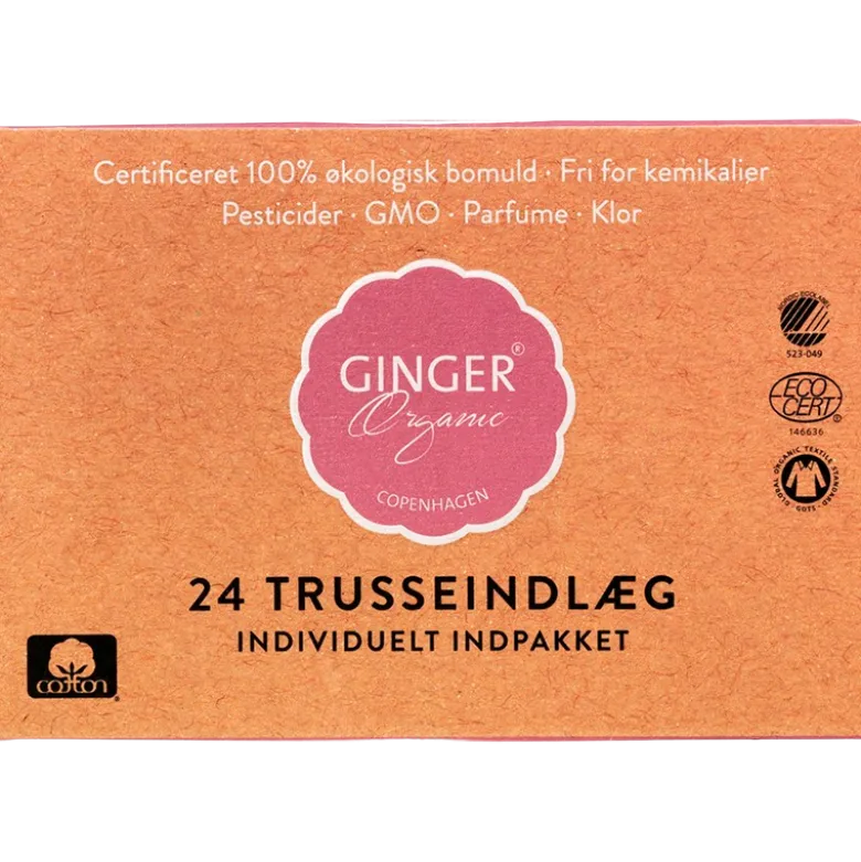 Ginger Organic Trusseindlæg Standard Ø (24 stk.)