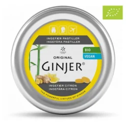 GINJER® Ingefær CITRON Pastiller Ø (40 g.)