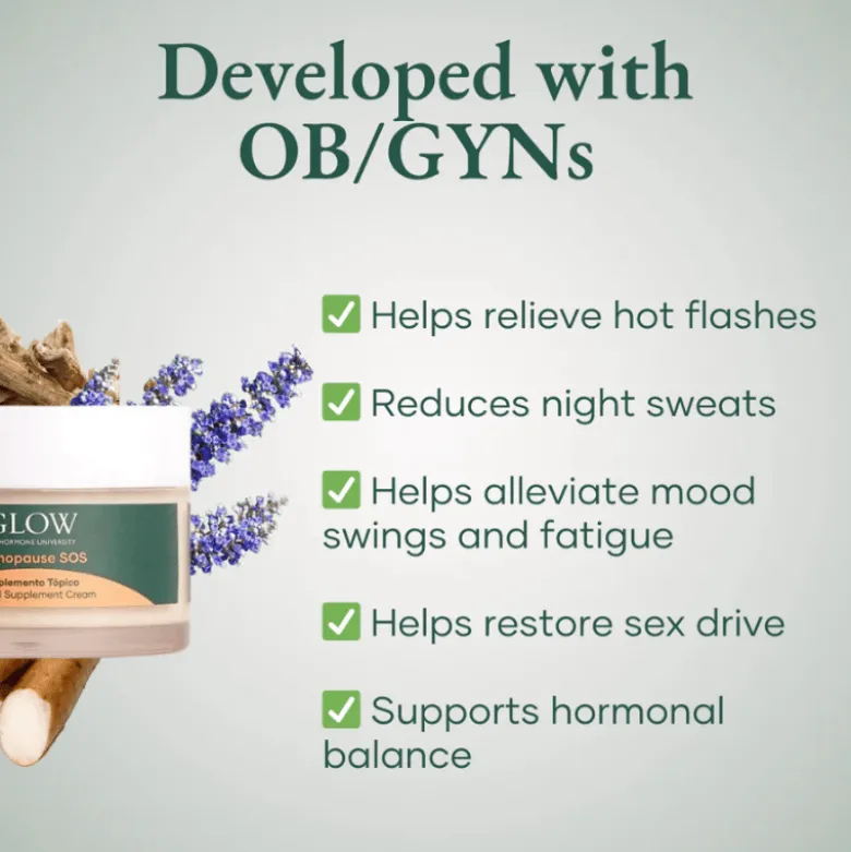 Glow Botanica Menopause SOS Cream (50 g)