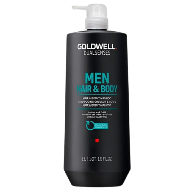 Goldwell Dualsenses For Men Hair & Body Shampoo 1000 ml.