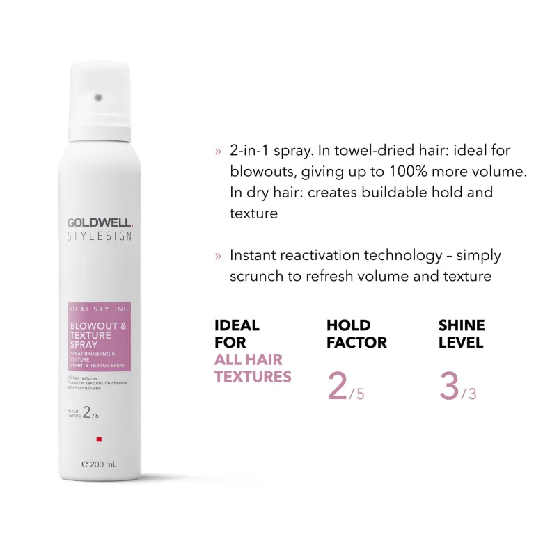 Goldwell StyleSign Blowout & Texture Spray (200 ml)
