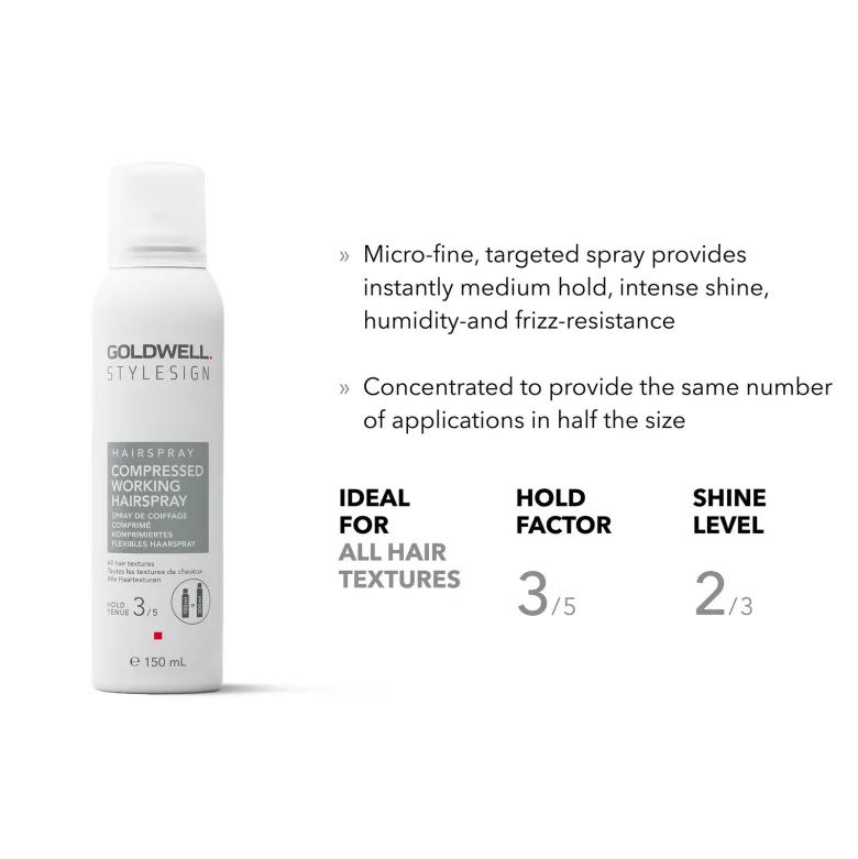 Goldwell StyleSign Compressed Working Hairspray (150 ml)