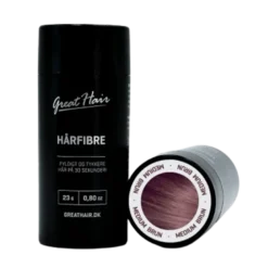 Great Hair Hårfibre - Medium Brun (23 g.)