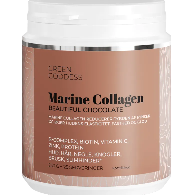 Green Goddess Marine Collagen Beautiful Chocolate (250 g)