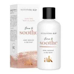 Green People Alexandra Kay Wellbeing Time To Soothe Scent Free Body Oil (100 ml)