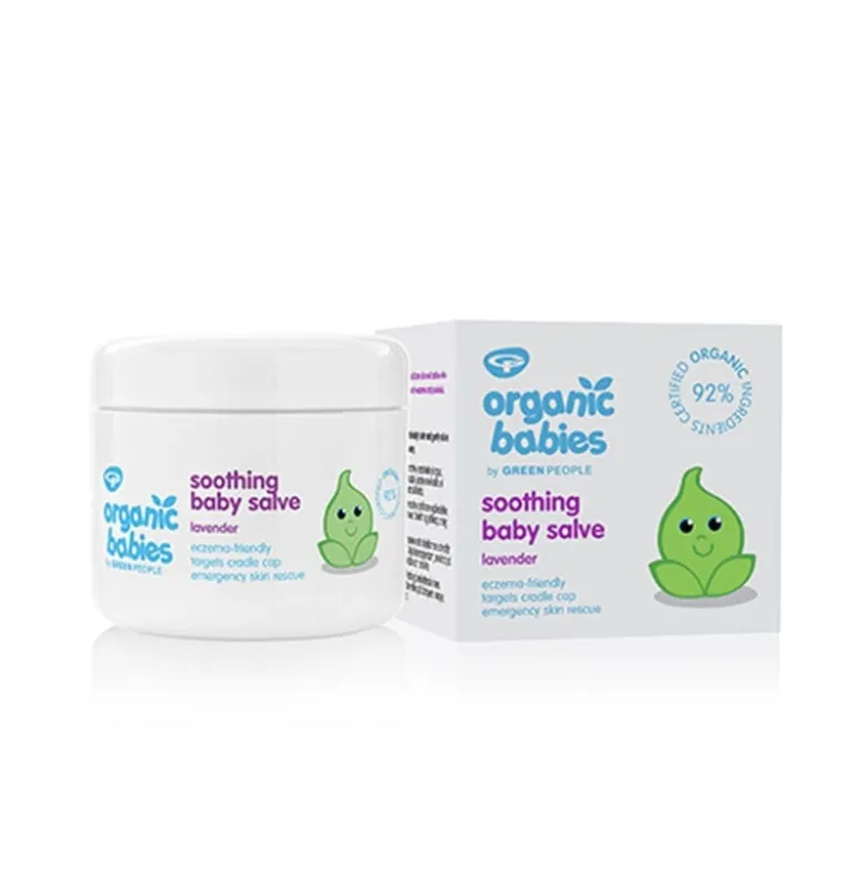 GreenPeople Baby salve soothing lavendel (100 ml)