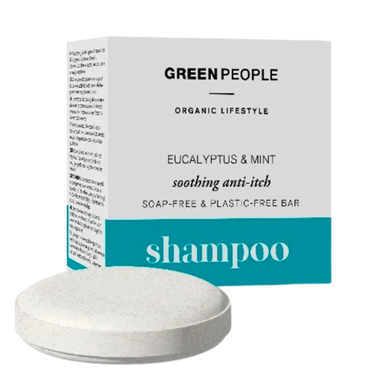 Green People Eucalyptus & Mint Anti-Itch Shampoo Bar (50 g)