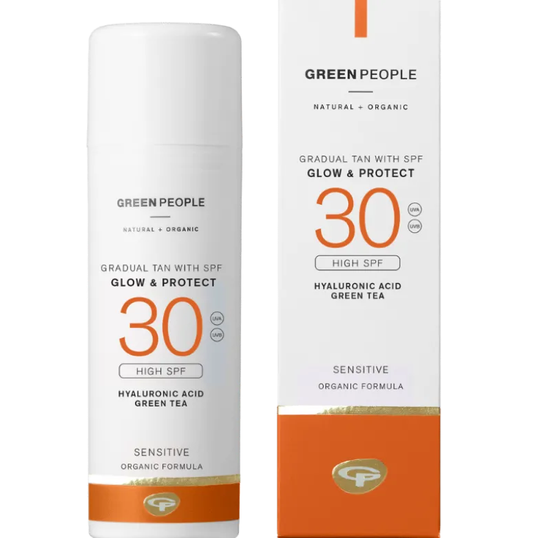 Green People Glow & Protect Gradual Tan SPF30 (150 ml)