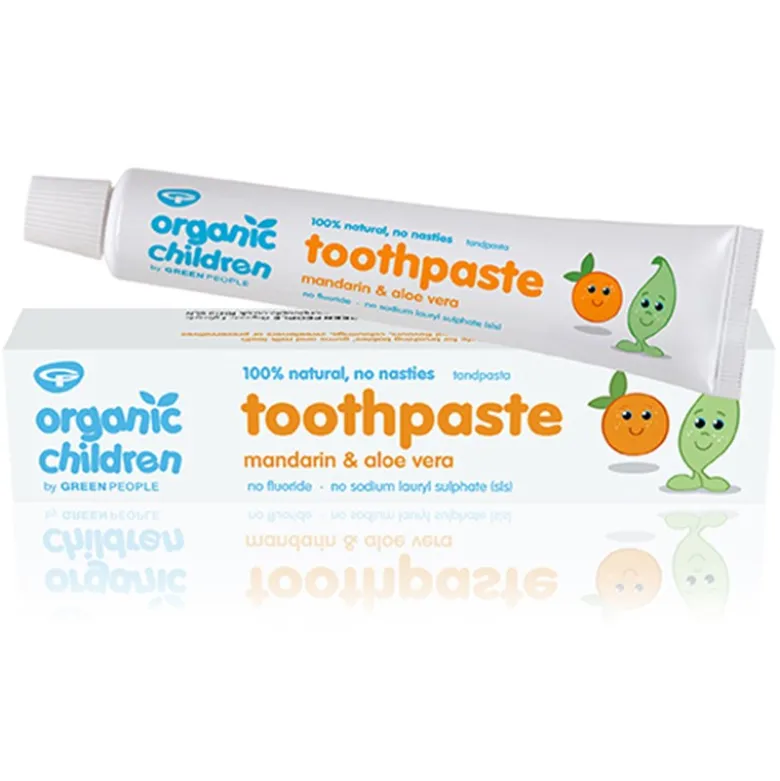 GreenPeople Mandarin Toothpaste with Fluoride (50 ml)