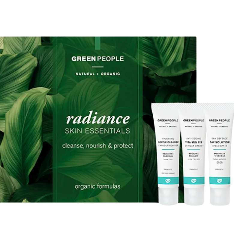 Green People Radiance Skin Essentials (1 sæt)