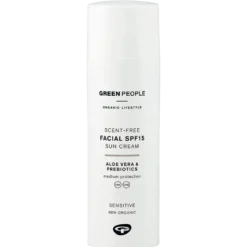 Green People Scent Free SPF15 Facial Suncream (50 ml)