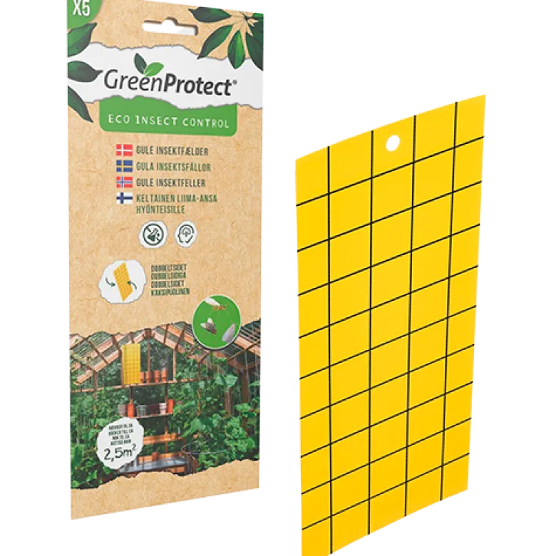 Green Protect Gule Insektfælder (5 stk)