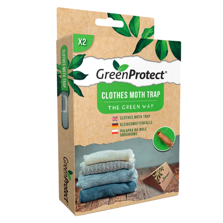 Green Protect Klædemølfælde (2 stk)