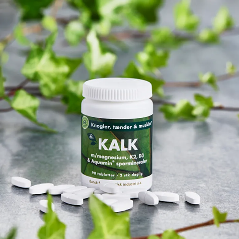 Grønne Vitaminer Kalk m/ Magnesium, K2 & D3 (90 tabl)