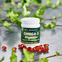 Grønne Vitaminer Omega-3 Algeolie (60 kaps)