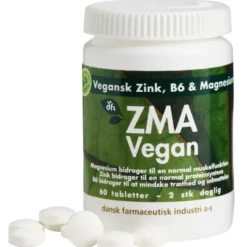 Grønne Vitaminer ZMA Vegan (60 tabl)