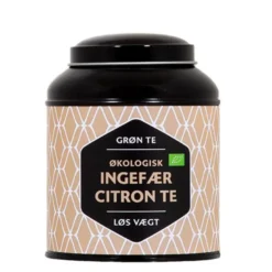 Grøn Te Ingefær Citron Ø (100 g)