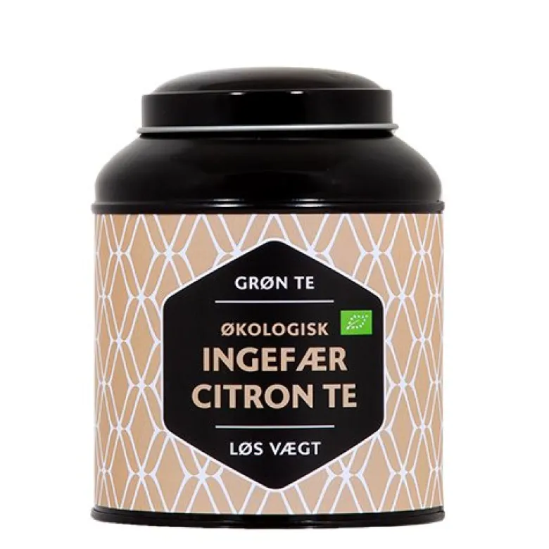 Grøn Te Ingefær Citron Ø (100 g)