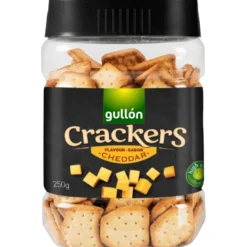 Gullon Crackers M. Cheddar Ost (250 g)