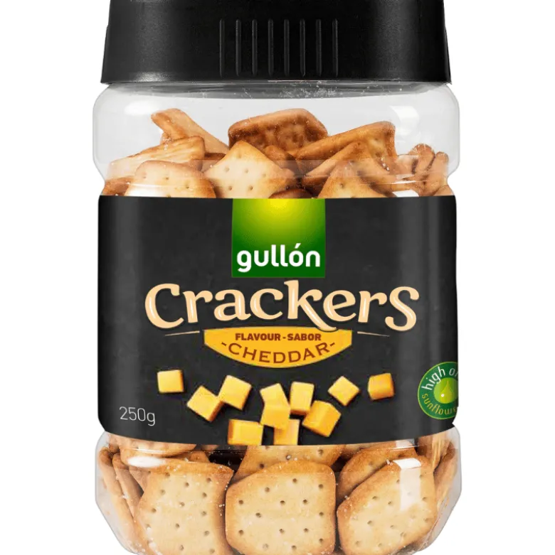 Gullon Crackers M. Cheddar Ost (250 g)