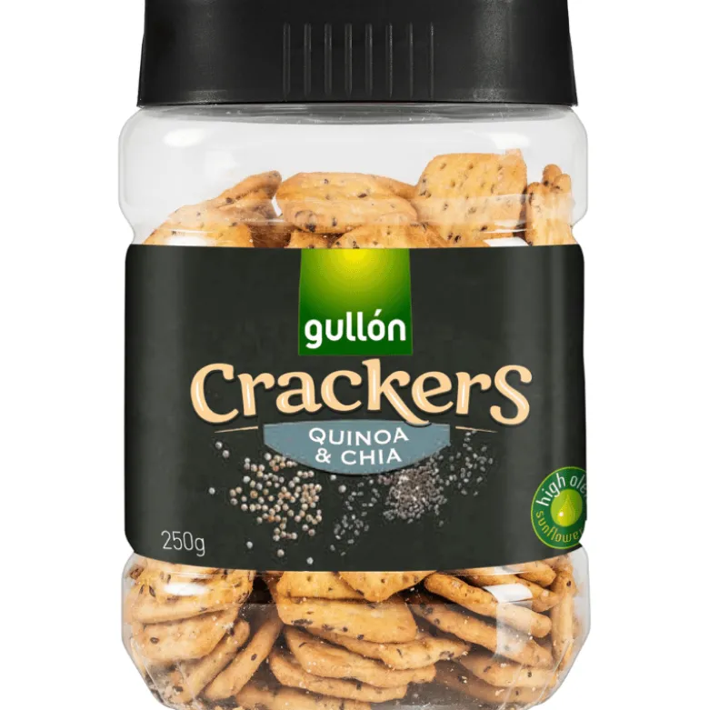 Gullon Crackers M. Quinoa & Chiafrø (250 g)
