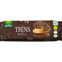 Gullon Oaty Thin Biscuits Dark Chocolate (150 g)