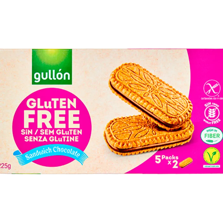 Gullon Sandwich Biscuit With Chocolate Cream (225 g)