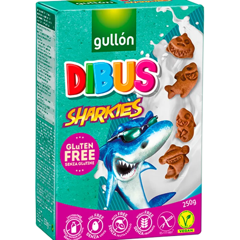 Gullon Shark Biscuits (250 g)