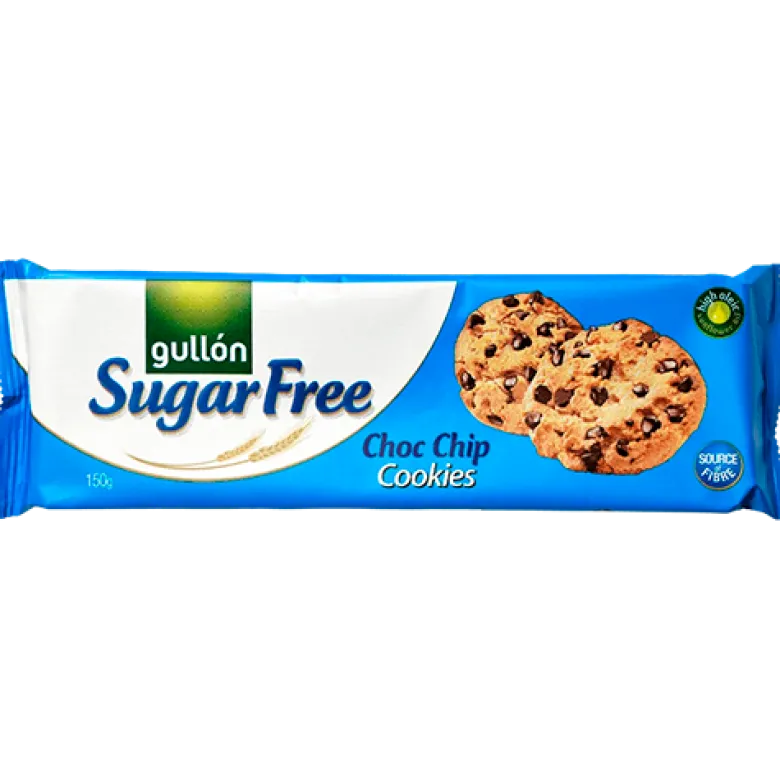 Gullon Sukkerfri Choco Chip Cookies (150 g)