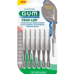 GUM Mellemrumsbørster TravLer Passage 2,0 (ISO 6) (6 stk)