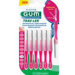 GUM Mellemrumsbørster TravLer Passage 1,4 (ISO 4) (6 stk)