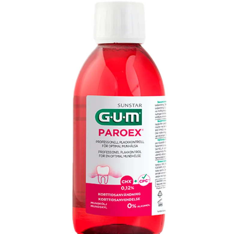 GUM Paroex 0,12% Klorhexidin Mundskyl (300 ml)